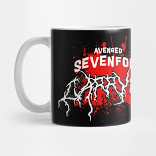 retro house of avenged v3 Mug